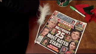 Quiet ASMR for relaxation The Globe Tabloid Magazine, browsing, commenting, raspberry sorbet gum screenshot 2
