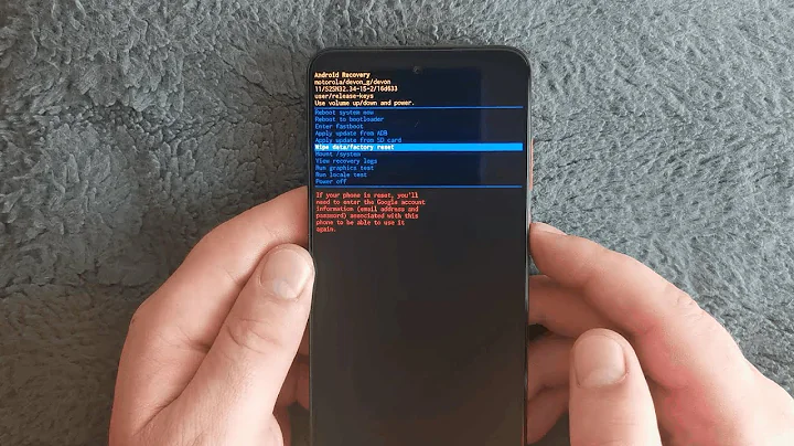 Motorola Moto G32 Hard reset/No command solution - DayDayNews