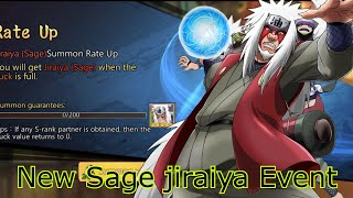 New Sage Jiraiya Scroll Event Naruto Ninja New Legends App King Of Ninjutsu WIll of Shinobi Naruto screenshot 3