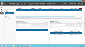 Windows Server 2012 R2 Storage Spaces