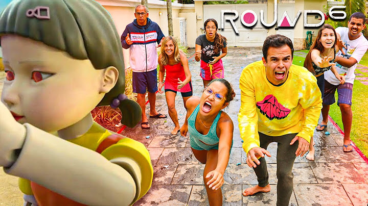 BATATINHA FRITA 1, 2, 3! - JOGAMOS ROUND 6 NA VIDA REAL!  QUEM É MELHOR!?