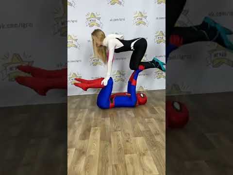 Peter Parker and Gwen Stacy doin spiredman gymnastics 🤸‍♀️ человек-паук в тик-токе