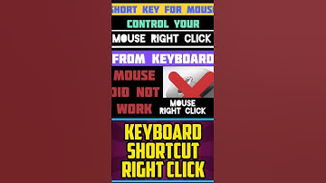 Mouse ke Right Click ke Multiple tarike #shortvideo #mouse #rightclick #yutubeshorts #shortfeed