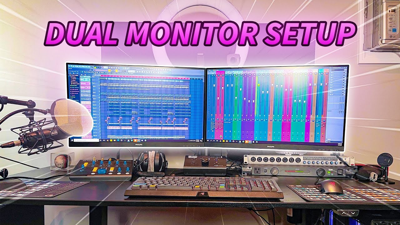 The Ultimate FL Studio Dual Monitor Setup - YouTube