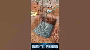 🔥 Isolated Footing | Strong Foundation Tips 🏗️