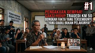 Saksi Hidup Tragedi Km 50 Bongkar Fakta Yang Tersembunyi Yang Diadili Bukan Pelakunya