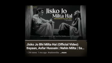 Thumbnail of _lyrical attachment 😫🧿 #song #coversong #love #edit #lovesongs #unfrezzmyaccount #hindisong