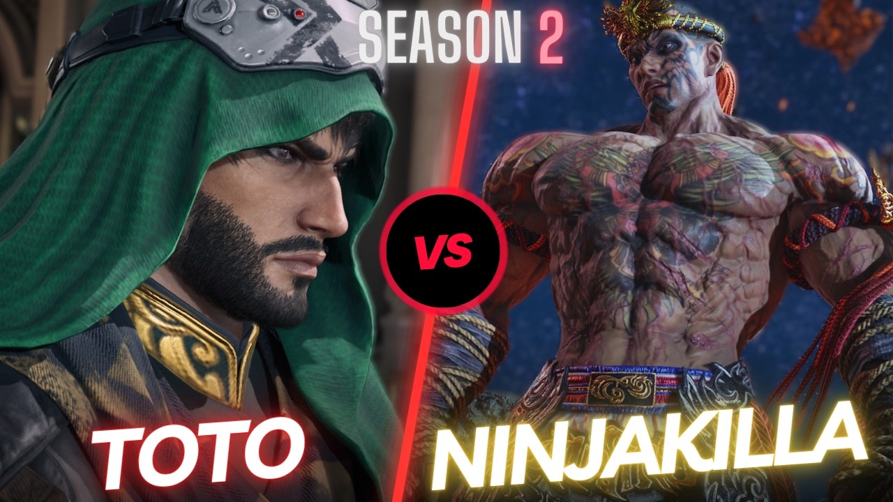 Tekken 8 | Рейтинговый матч NinjaKilla (Фахкумрам) против Toto (Шахин)