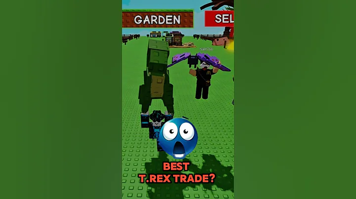 Is This the BEST T.Rex Trade in Grow A Garden?! 😱🤑 #shorts #roblox #growagarden