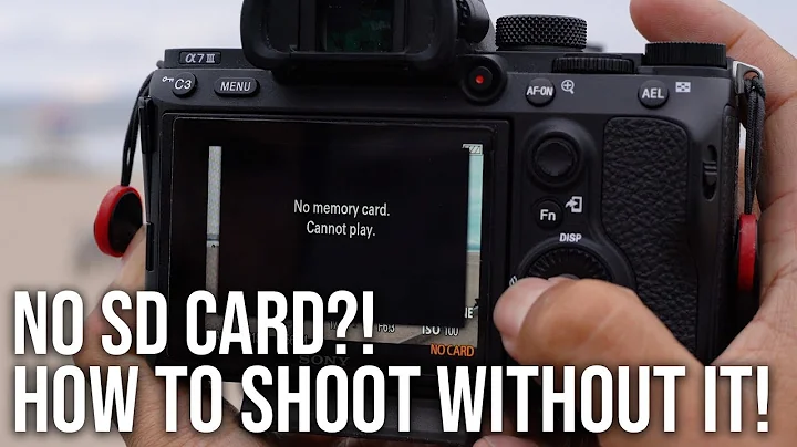 How To Shoot WITHOUT an SD Card!? - Sony a7III a7RIII a9 HACK!