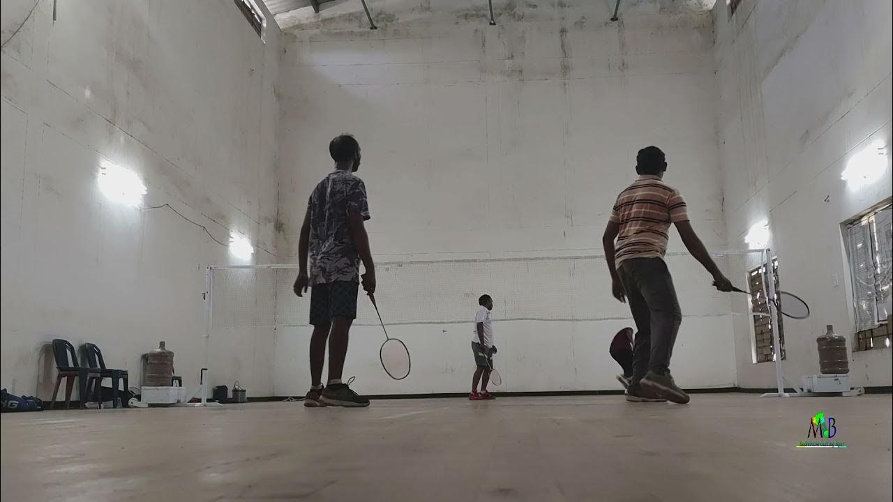 BADMINTON PLAY INDOOR ATMAKUR All Badminton racket gutting available