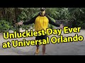 Unluckiest Day at Universal Studios Orlando | Early Park Admission | Plus Food Review