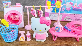 14 Minutes Satisfying with Unboxing Hello Kitty Laundry Set, Kitchen Playset ASMR | Review Toys
