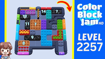 Color Block Jam Level 1350 (2257) Solution Walkthrough