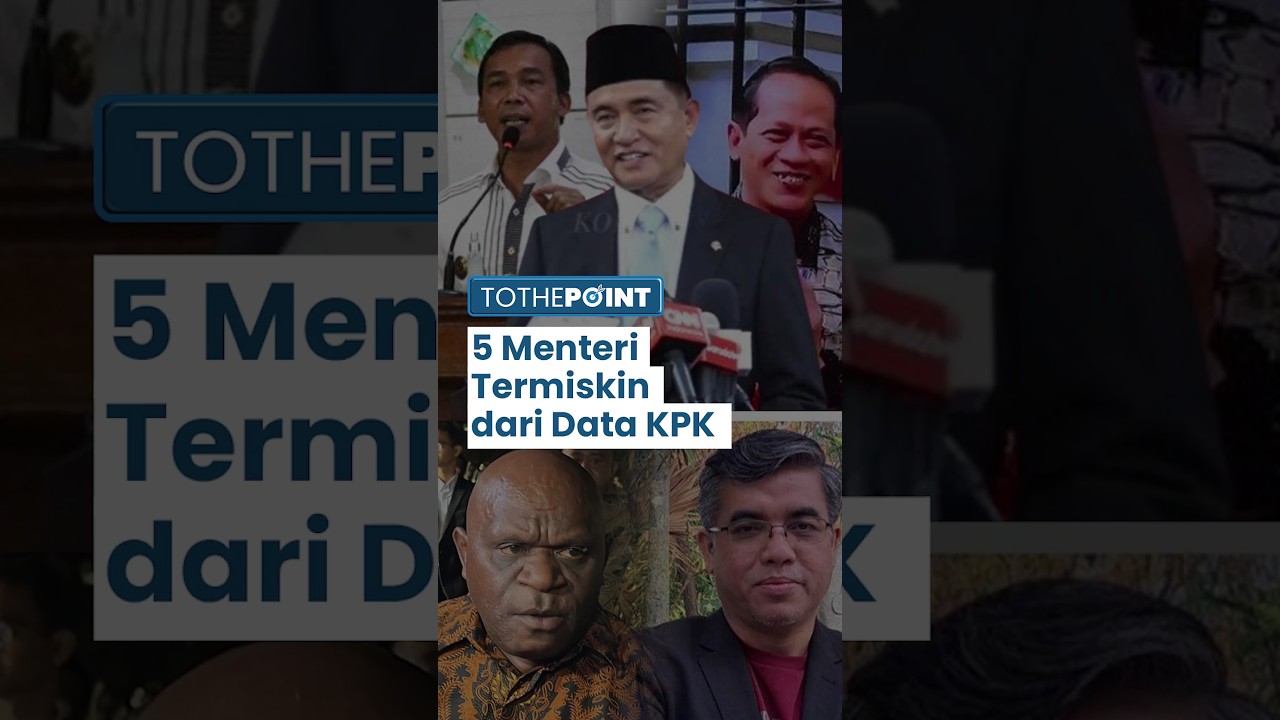 Deretan 5 Menteri 'Termiskin' di Kabinet Merah Putih Prabowo, Yusril Ihza Pemilik Harta Terendah
