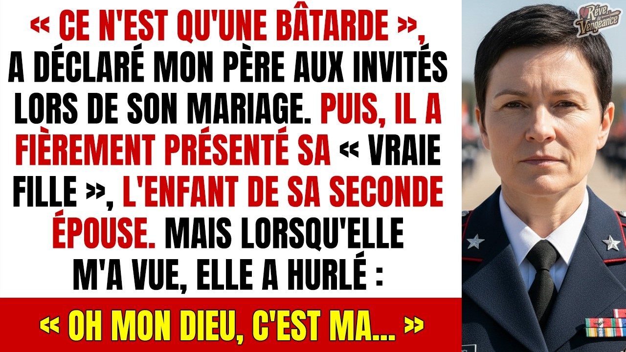 Mon père s’est levé devant toute la salle, a pointé mon gobelet de café du doigt et a annoncé : « Elle n’est rien d’autre qu’une bâtarde. » Je portais une robe bleu marine toute simple, pas mon...