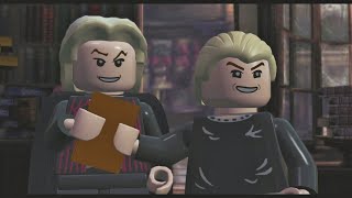 The Malfoys give Tom Riddle's diary to Ginny (Lego Harry Potter Year 2)