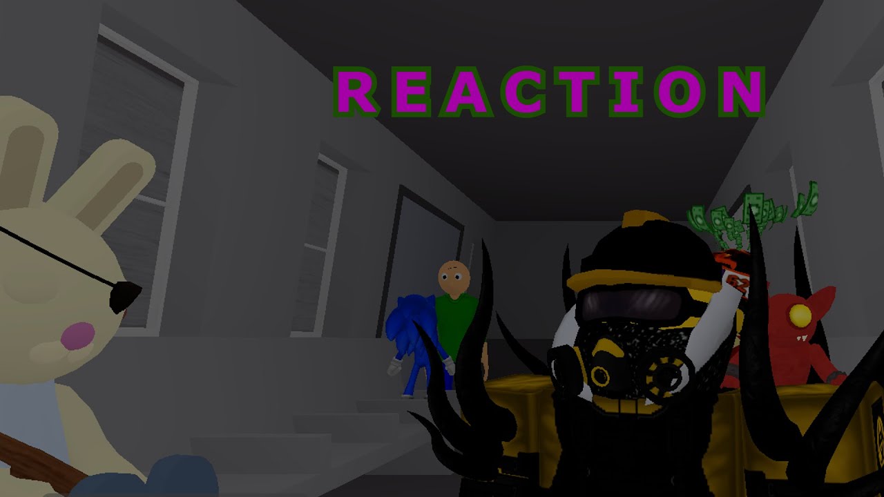 Piggy unstable reality chapter 7 cutscene reaction