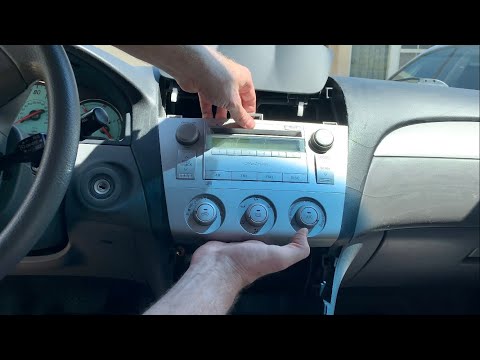 Toyota Camry Solara 라디오 설치 04-08