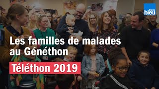 Téléthon 2019 | visite des familles de malades au Généthon