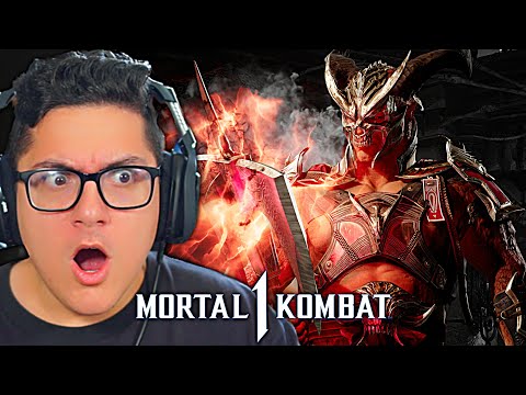 Mortal Kombat 1 - GENERAL SHAO, SINDEL AND SHUJINKO TRAILER REACTION!