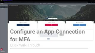 How to Configure an App Connection with MFA