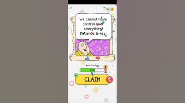 Braindom level 213 He is stuck in the bus stop due to rain Walkthrough Solution