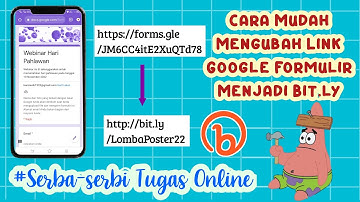 Cara Mengubah Link Google Formulir/Drive Menjadi Bit.ly || Serba-serbi Tugas Online 🌿✨
