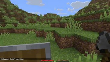 Chapter One | Strange tunnels in my Minecraft world