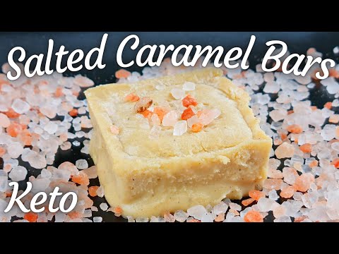 Zero Carb Keto Salted Caramel Bars | Keto Flu, Headaches, Lethargy and Muscle Cramps Solution