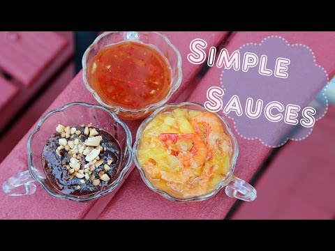 ❀Cooking With Mom:Simple Vietnamese Sauces {Fish, Hoisin Peanut & Sour Shrimp}