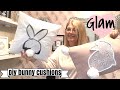 DIY EASTER CRAFTS CUTE BUNNY CUSHIONS