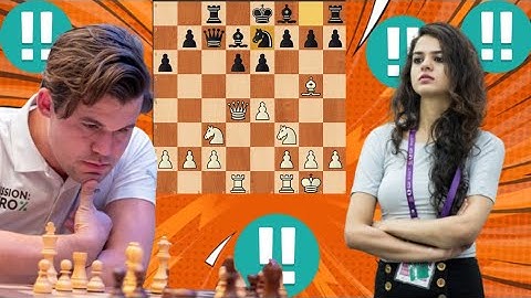 First class Magnus Carlsen vs Tania Sachdev 31