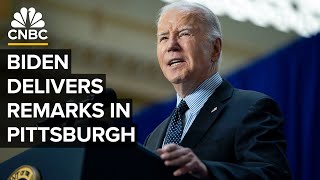 President Biden delivers remarks at United Steelworkers headquarters in Pittsburgh — 4\/17\/2024