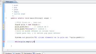 Tutorial de Pilas Stacks en Java   YouTube 360p