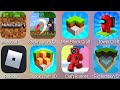 Minecraft,Stickman Vs Craftman,Mini Block Craft,Tower Craft,Exploration Craft,Block Craft 3D,Roblox