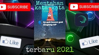 ✨ Mentahan Kata-kata ✨  🔥 Kata- kata stiker Patrick Star 🔥