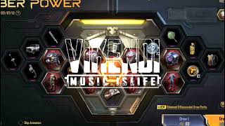 PUBG MOBILE CYBER POWER SPIN Music full music CYBER POWER SPIN BGMI