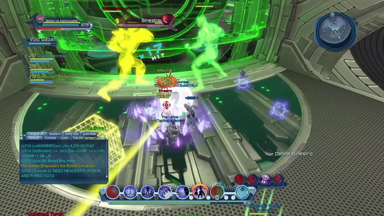 DCUO Batcave breach alert (mental loadout )