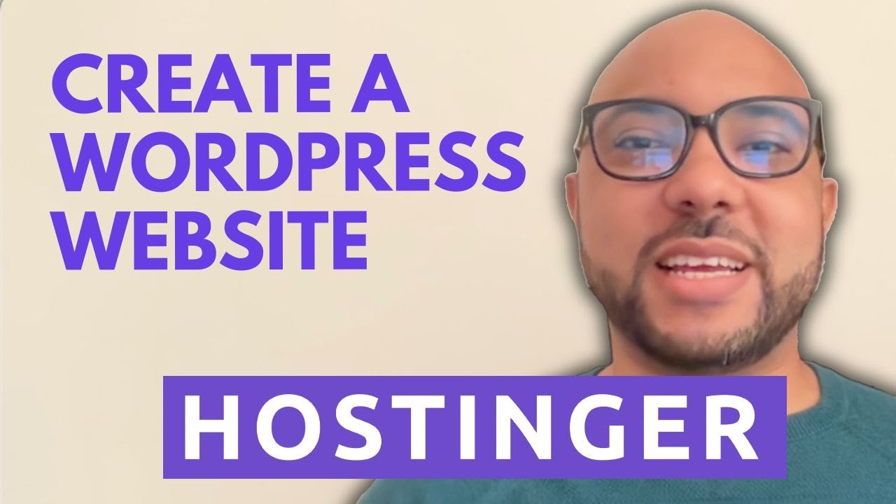 How to Create a WordPress Website with Hostinger in Under 30 Minutes ...