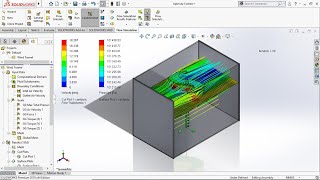 CFD Analysis Vertical Axis Ugrinsky Wind Turbine use Solidworks