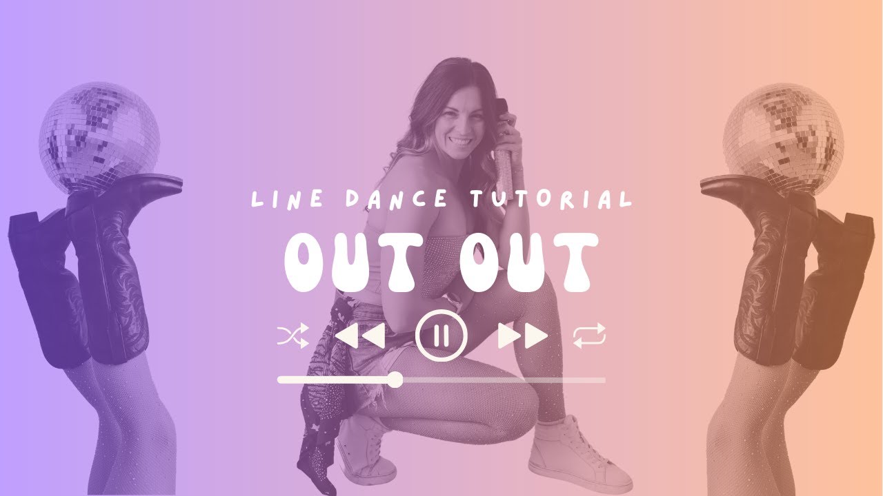 Learn "Out Out" in 9 Minutes [Joel Corry & Jax Jones, ft. Charli XCX & Saweetie] Line Dance Tutorial