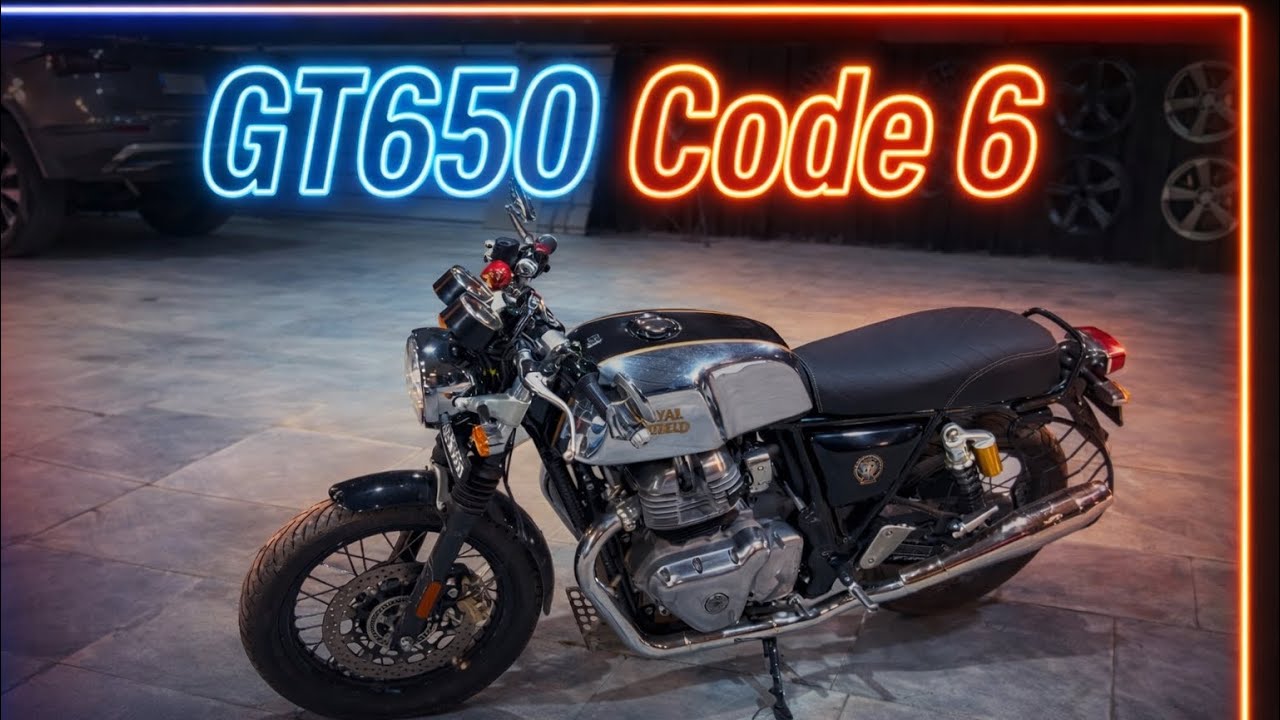 GT 650 Code 6 Exhaust Full Sound Test | Continental GT 650 Cinematic ...