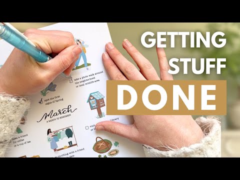 Balancing Productivity And Rest 🌷a Cozy Spring Vlog