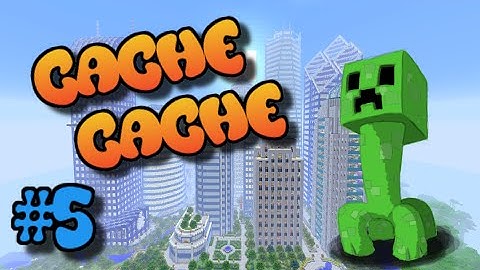 CACHE CACHE SUR MINECRAFT ! MAP VILLE !  EPISODE 5 !