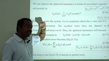 L.6.3 Scattering theory - Partial wave Analysis (Part.1)