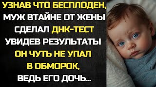 видео: Узнав что бесплоден, муж втайне от жены сделал ДНК-тест.Увидев результаты, он чуть не упал в обморок картинка: Узнав что бесплоден, муж втайне от жены сделал ДНК-тест.Увидев результаты, он чуть не упал в обморок