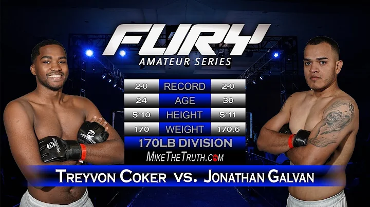 FURY AMATEUR SERIES 37 TREYVON COKER VS JONATHAN G...