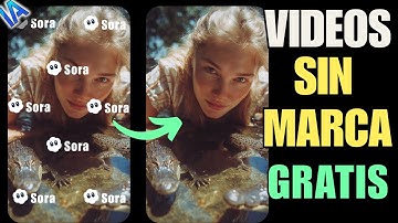 🚀Cómo eliminar la marca de agua de los videos de SORA 2 - IA GRATIS (Sin pérdida de calidad)