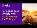 Refinance your vehicle with no payments for 90 days  wellby financial
